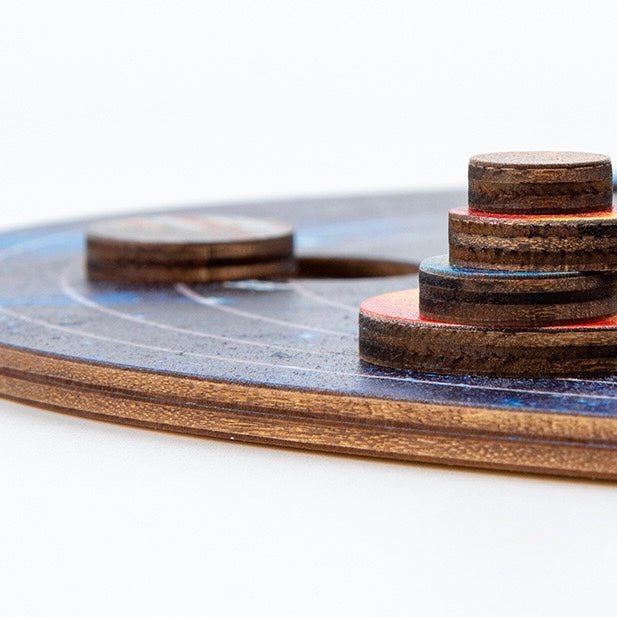 The Solar System Wooden Puzzle