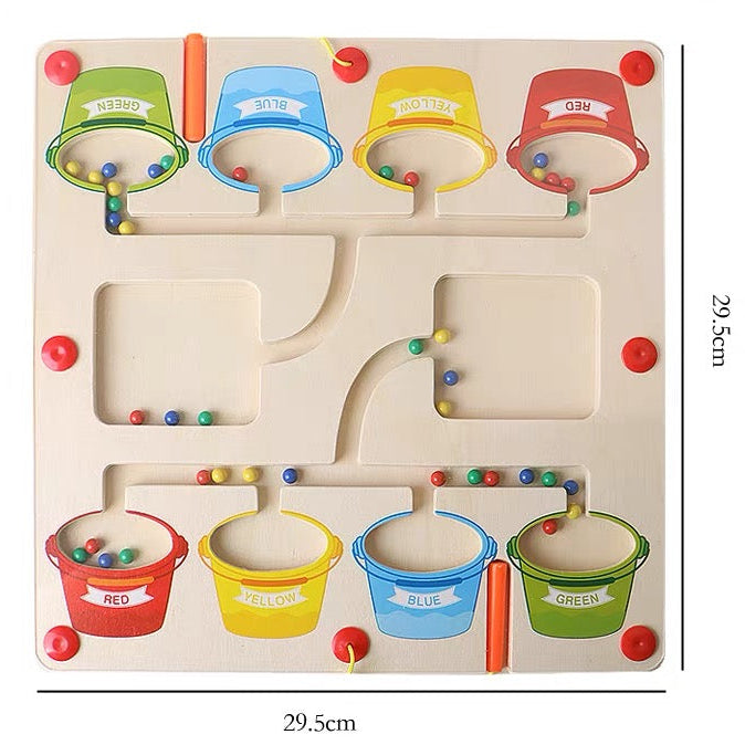 Magnetic Colour Sorting and Number Maze Competition