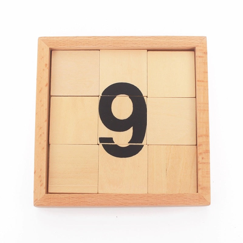 Montessori Numeral Building & Recognition Puzzle