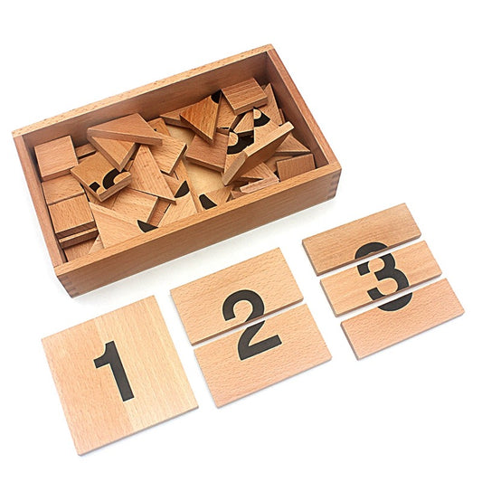 Montessori Numeral Building & Recognition Puzzle