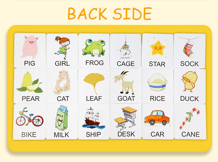 Reversible Wooden Alphabet Tracing Blocks