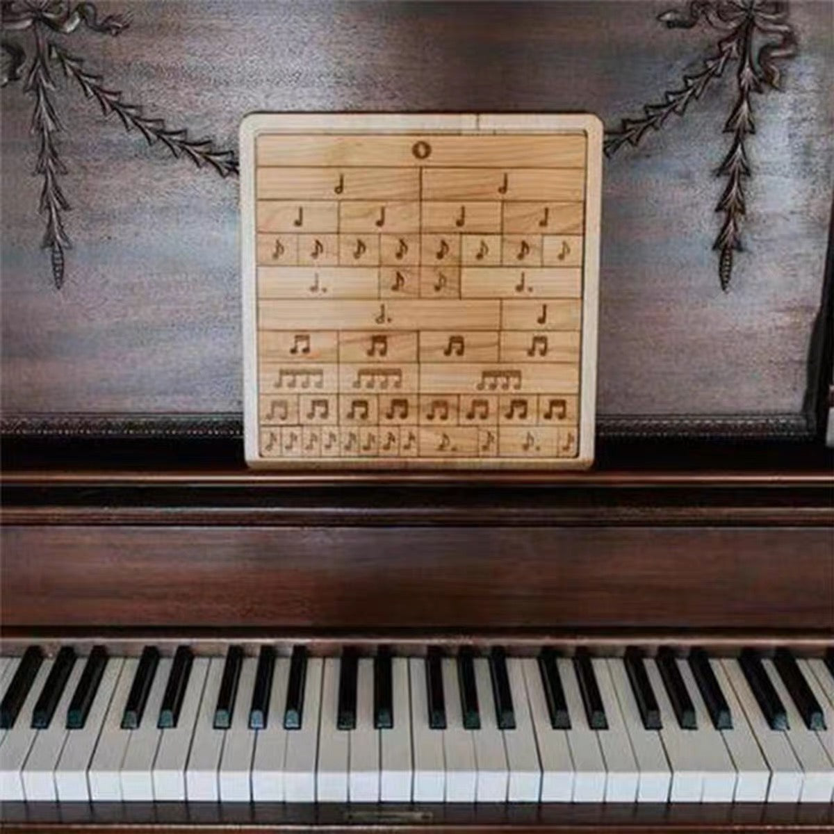 Music Fraction Bars, Notes and Rests Puzzle