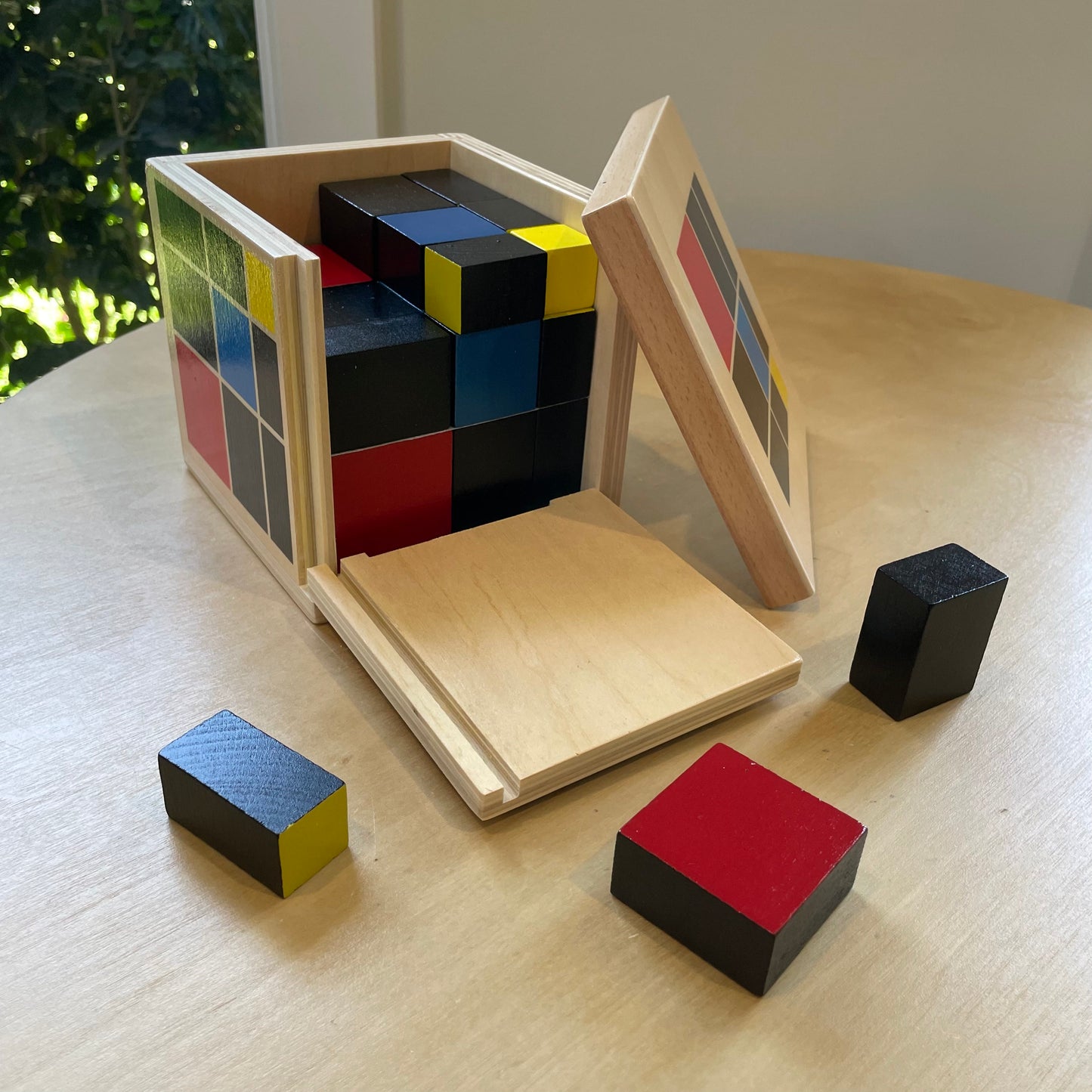 Montessori Trinomial Cube