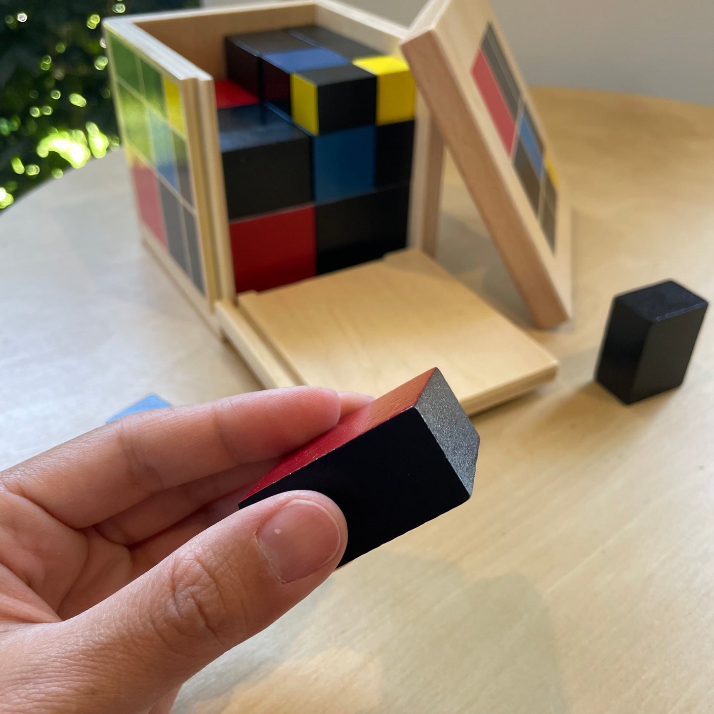 Montessori Trinomial Cube