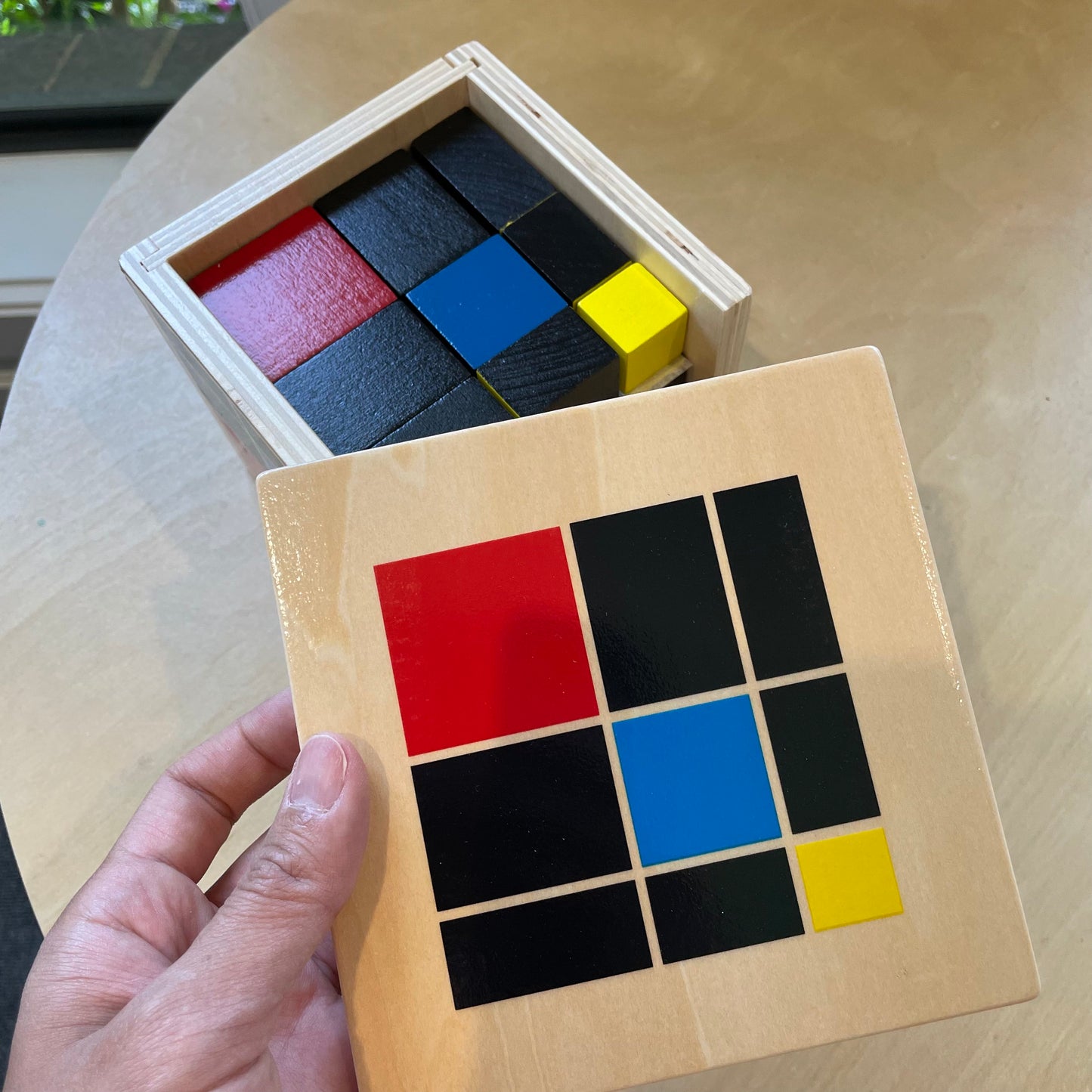 Montessori Trinomial Cube