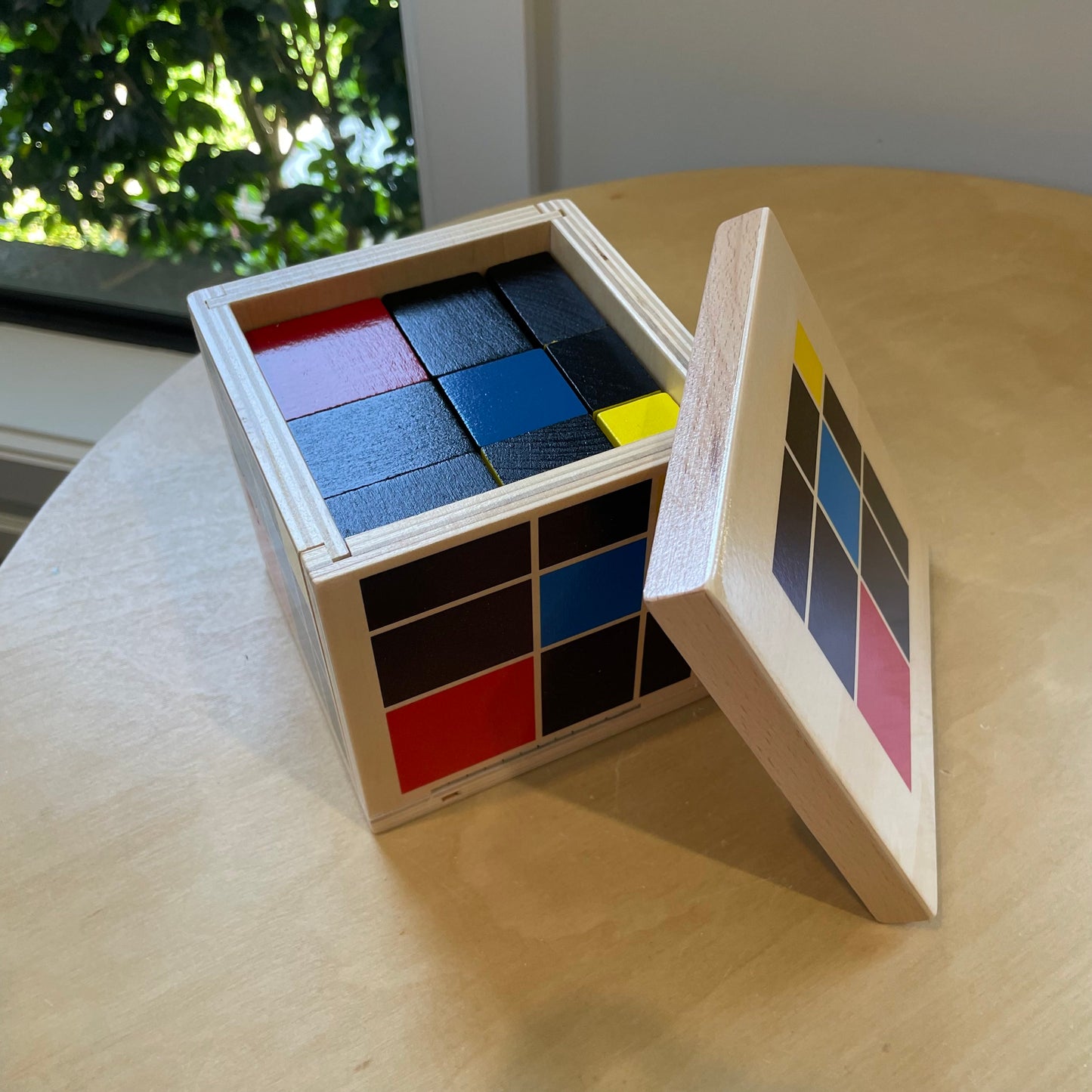 Montessori Trinomial Cube