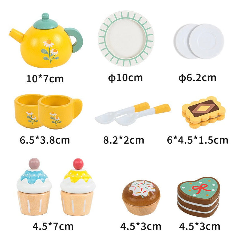 Classic Afternoon Tea Set with Caddy