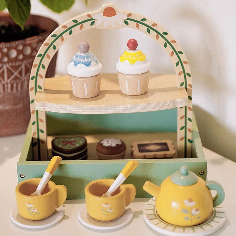 Classic Afternoon Tea Set with Caddy