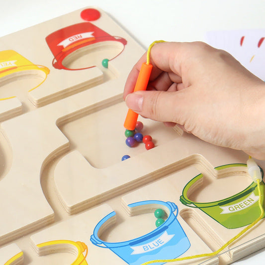 Magnetic Colour Sorting and Number Maze Competition