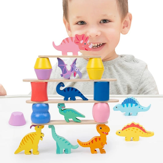 Stacking & Balancing Dinosaurs