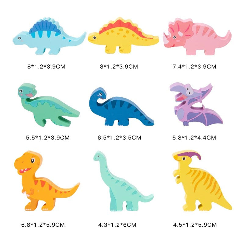 Stacking & Balancing Dinosaurs