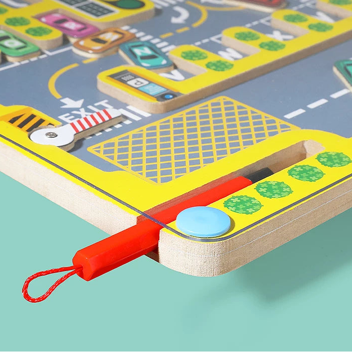 Magnetic Alphabet Matching & Spelling Game - The Racecourse