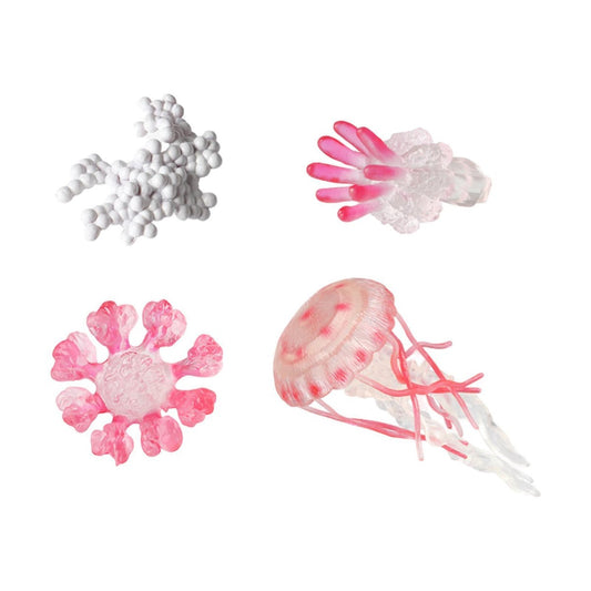 Life Cycle of a Jellyfish - Set of Figurines
