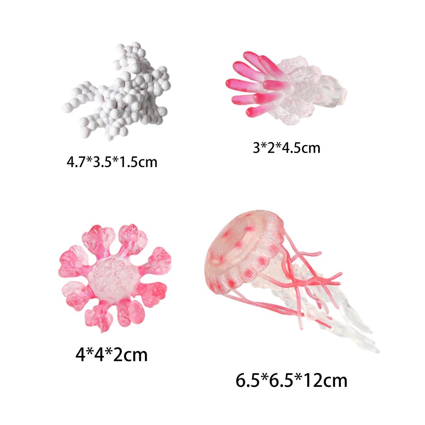Life Cycle of a Jellyfish - Set of Figurines